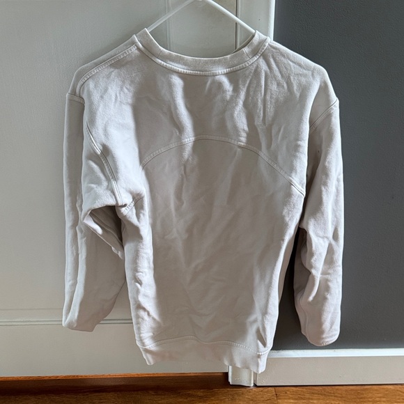 lululemon athletica Cream Crew Neck Sweater - Picture 2 of 2
